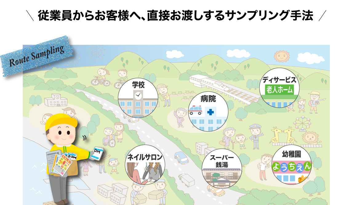 街の皆さまにご利用いただいています。